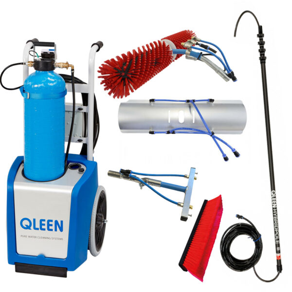 QLEEN PURASTART E & Classic 60cm Complete 6m Solar Cleaning Package